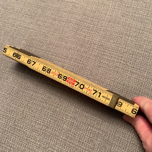 LUFKIN RED END EXTENSION Ruler X46F Made In USA Great Condition - Picture 10 of 12